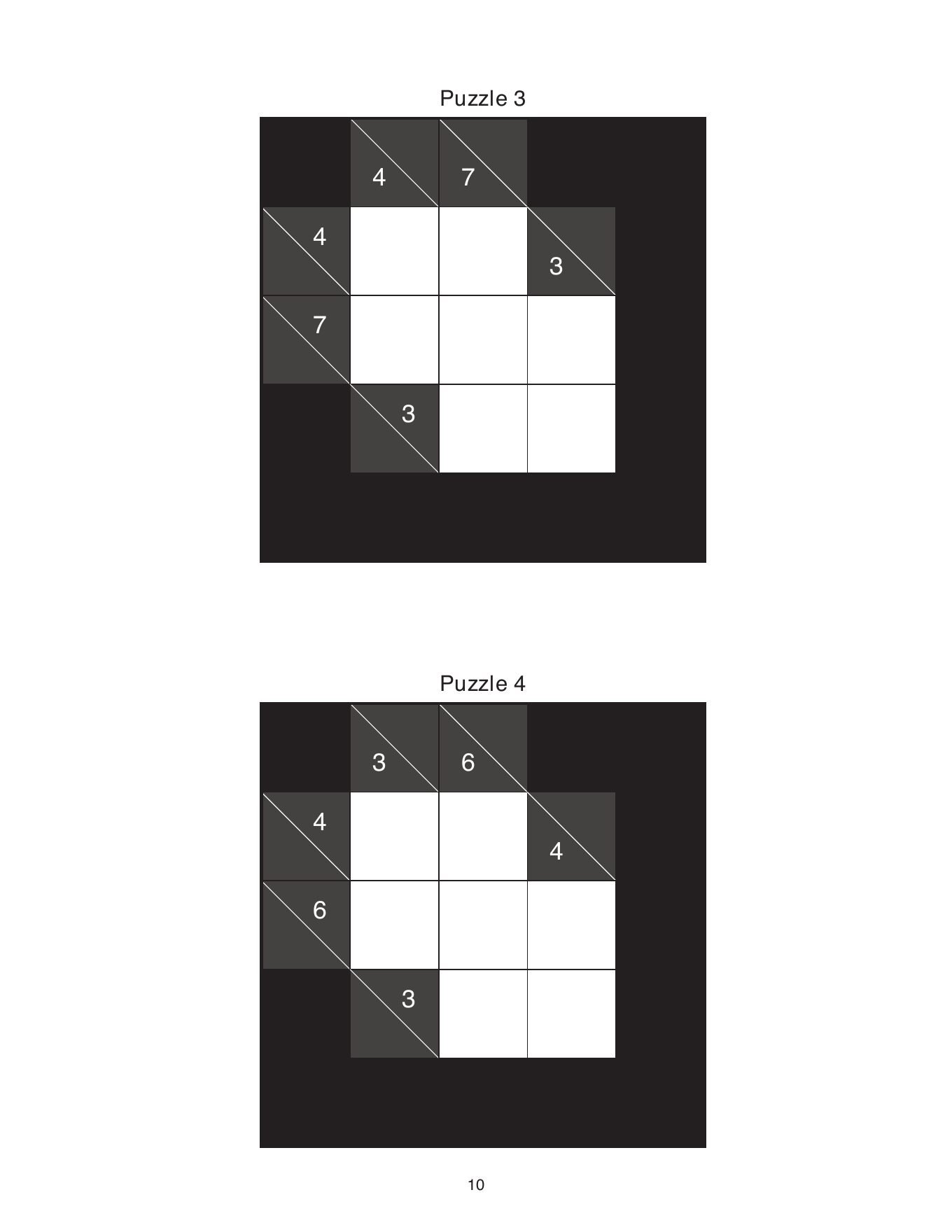Gridworks Kakuro — interior page 1